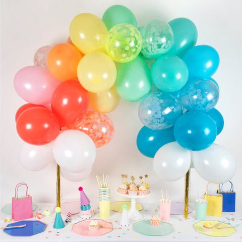 Kit Arche de Ballons Arc-en-Ciel (x 40 ballons) - Cuppin's