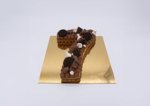 Number Cake - 'CHOCOLAT' - Cuppin's