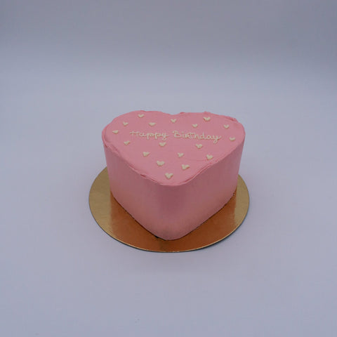 Gâteau - 'Coeur Rose' - Cuppin's