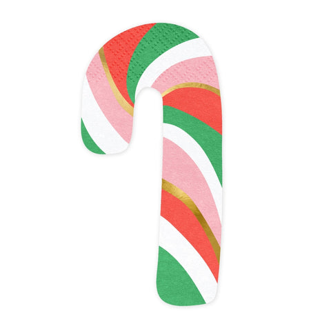 Serviette candy cane - Cuppin's