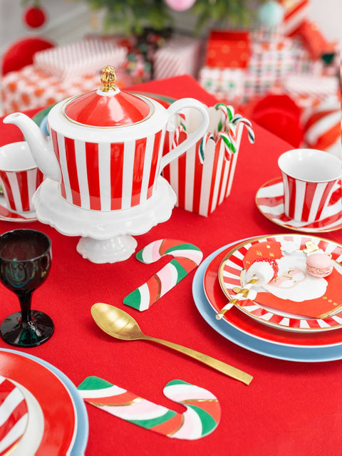 Serviette candy cane - Cuppin's