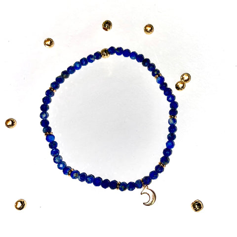 Bracelet pendentif Lapis Lazuli
