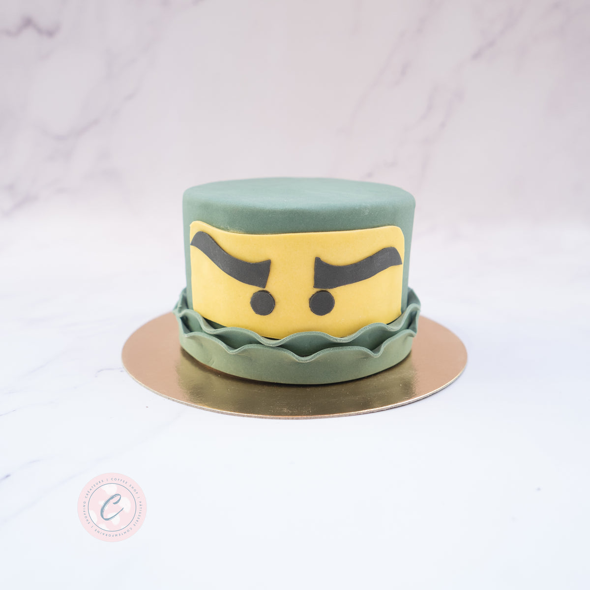 Gâteau 'Ninja - Vert'