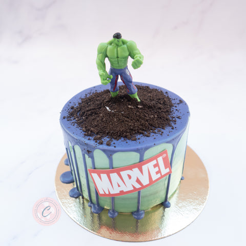 Gâteau 'Hulk'