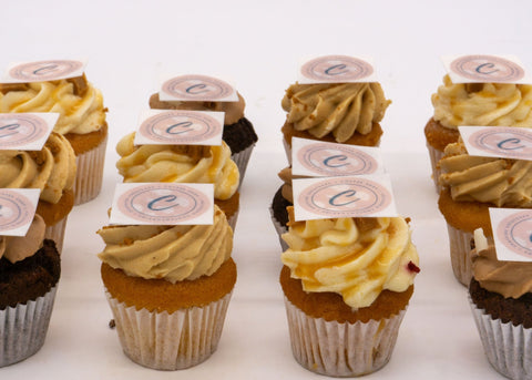 Cupcakes - 'Ton Logo/Image/Texte' - Cuppin's