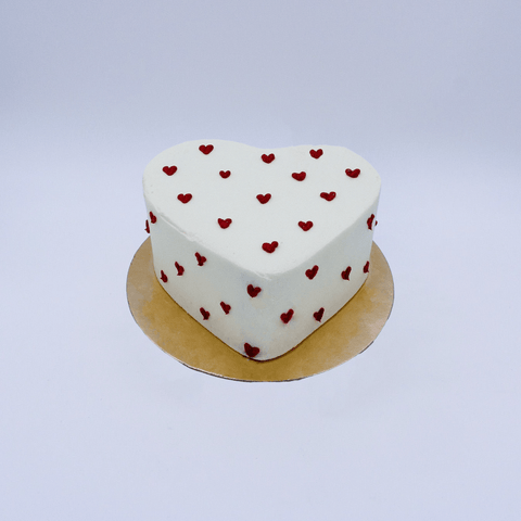 Gâteau - 'Coeur Blanc' - Cuppin's