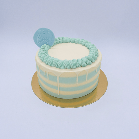 Gâteau 'Party Baby Blue' - Cuppin's