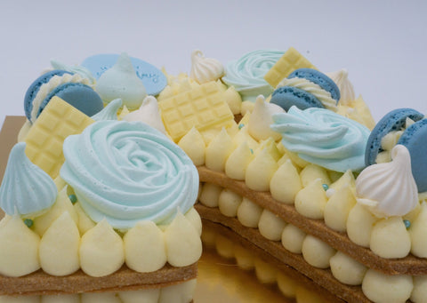 Letter Cake - 'BLUE' - Cuppin's