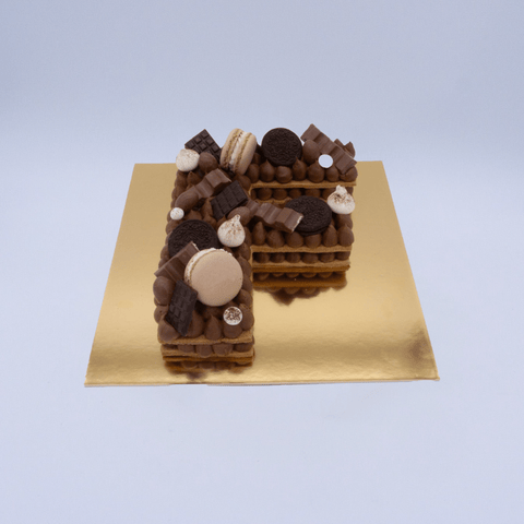 Letter Cake - 'CHOCOLATE' - Cuppin's