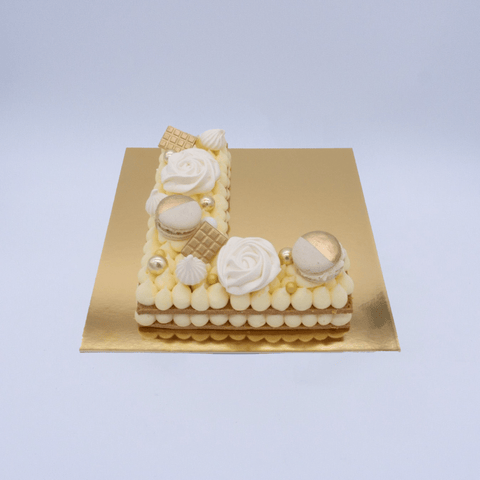 Letter Cake - 'GOLDEN' - Cuppin's