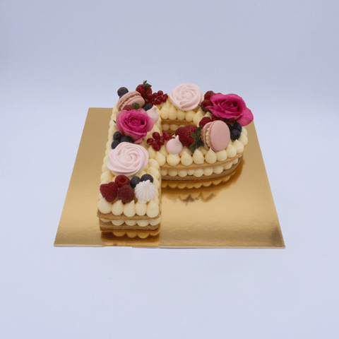 Letter Cake - 'SIGNATURE' - Cuppin's