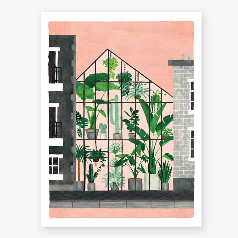 Affiche L "Green house" - Cuppin's