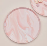 Assiettes "Marble rose" - Cuppin's