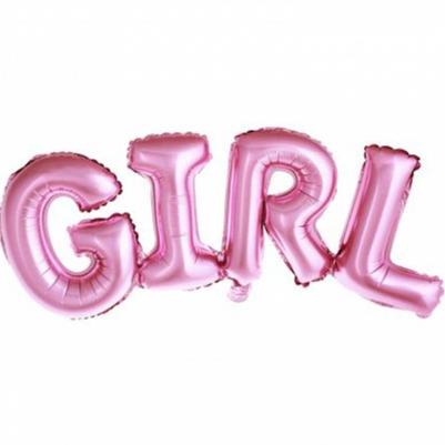Ballon FOIL "GIRL" - Cuppin's