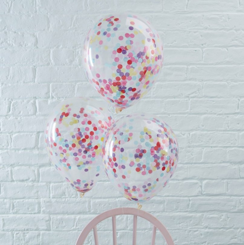 Ballons "confetti multicouleurs"" - Cuppin's