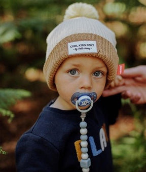 Bonnet avec pompon "Cool kids only" 6 ans - Cuppin's