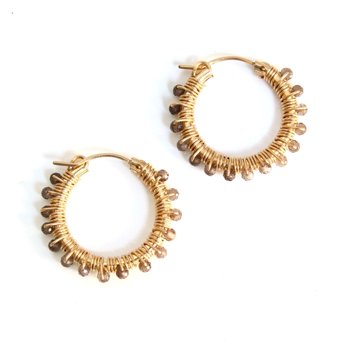 Boucle d'Oreille - Walton Hoop - Quartz - Cuppin's