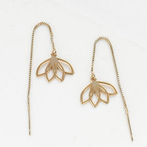 Boucle d'Oreilles "Lotus" - Cuppin's