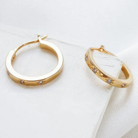 Boucles d'oreilles "Imperial hoop" - Cuppin's