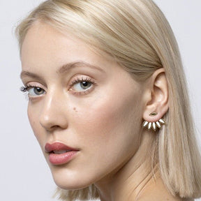 Boucles d'oreilles "Lulu" - Ivoire - Cuppin's