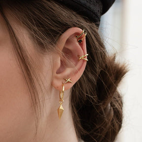 Boucles d'oreilles "Nadine" - silver - Cuppin's