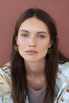 Boucles d'oreilles "Palm" - Cuppin's