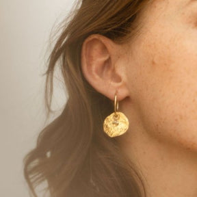 Boucles d'oreilles "Rosa hoops" - Cuppin's