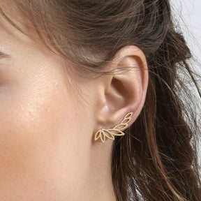 Boucles d'oreilles "Sansa Climbers" - Cuppin's