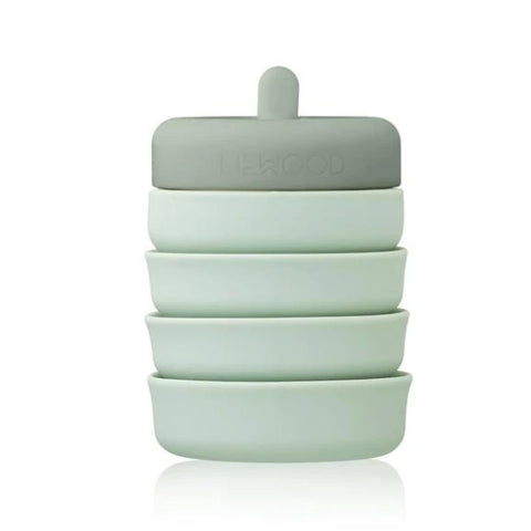 Bouteille pliable en silicone"Faune green mix" - Cuppin's