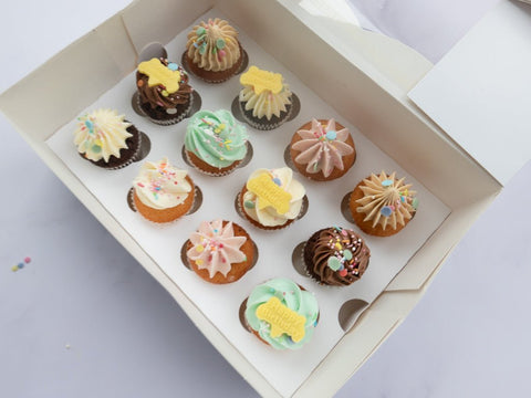Box Spécial - 'Birthday sprinkles Cupcakes ' - Cuppin's