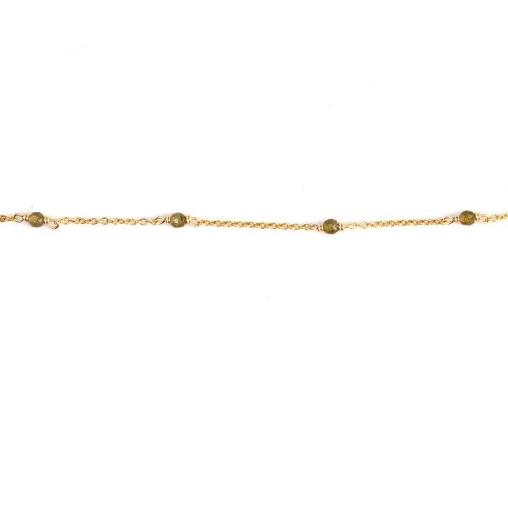 Bracelet "Dainty" - Labradorite