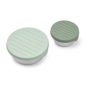 Duo de snack box set Dusty mint/ Faune green mix - Cuppin's