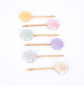 Enamel Shell Hair Slides - Cuppin's