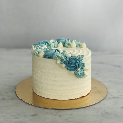 Gâteau 'Blush Blue' - Cuppin's