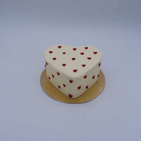 Gâteau - 'Coeur Blanc' - Cuppin's
