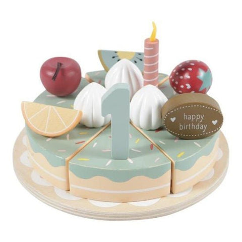Gâteau d'anniversaire en bois - Cuppin's