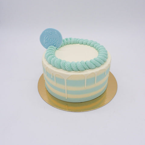 Gâteau 'Party Baby Blue' - Cuppin's