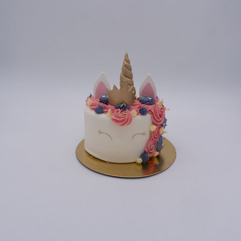 Gâteau 'Pinky Unicorn' - Cuppin's