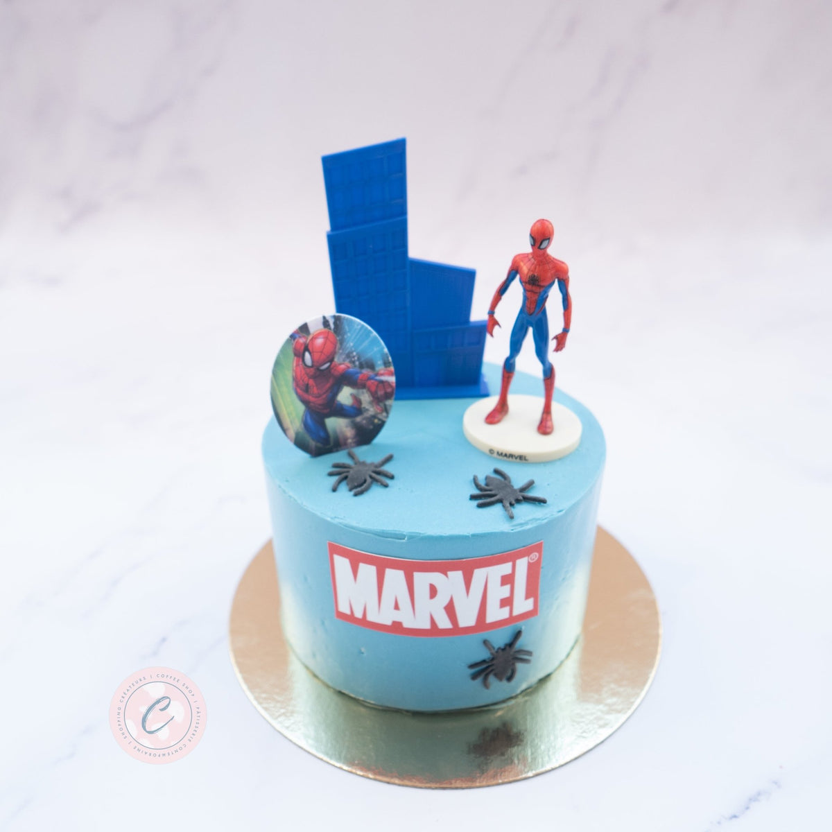 Gâteau 'Spiderman' - Cuppin's
