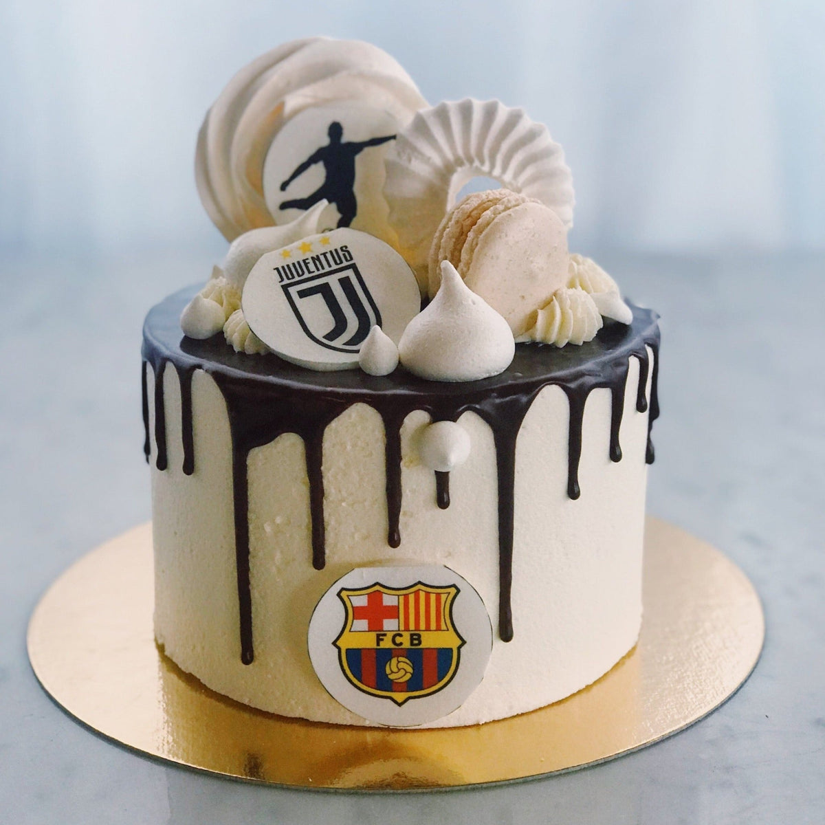 Gâteau 'Ton Logo d'Entreprise' - Cuppin's