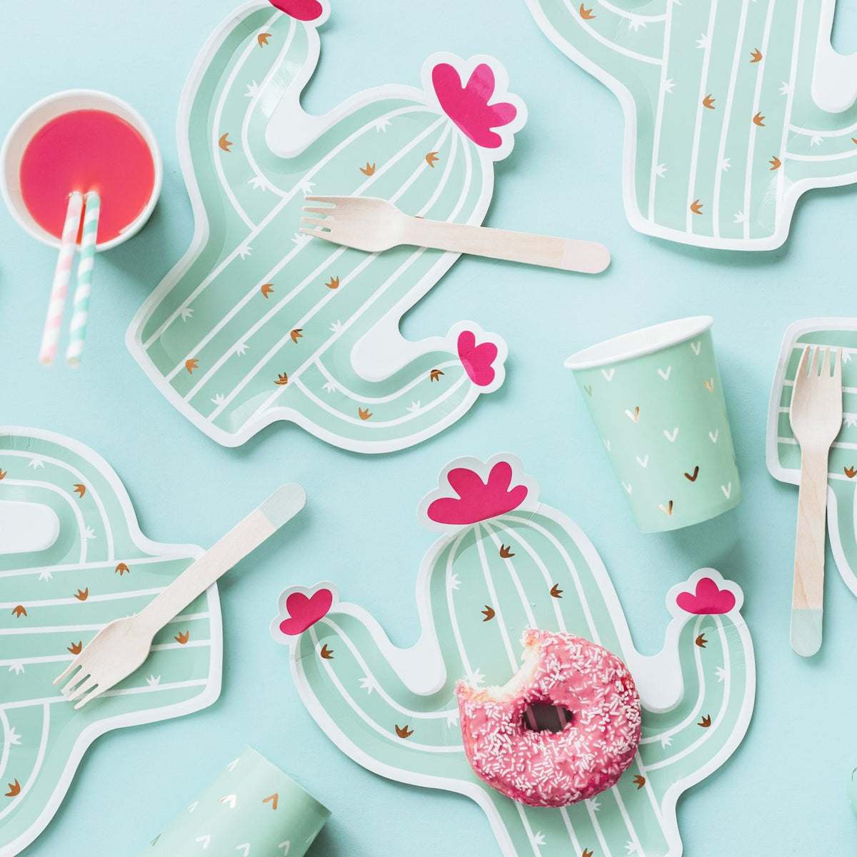 Gobelets cactus pastel - Cuppin's