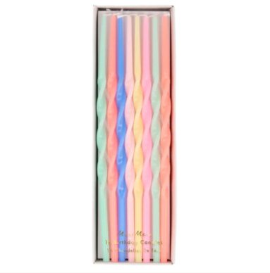 Mixed Twisted Long Candles - Cuppin's