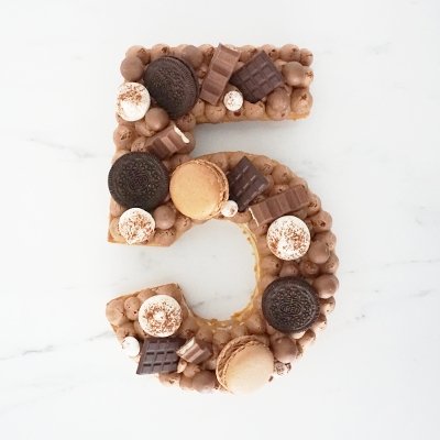 Number Cake - CHOCOLAT - Cuppin's