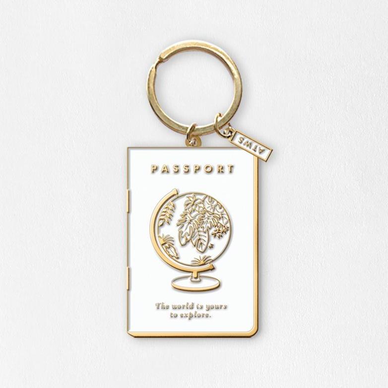 Porte clés - "Passeport" - Cuppin's
