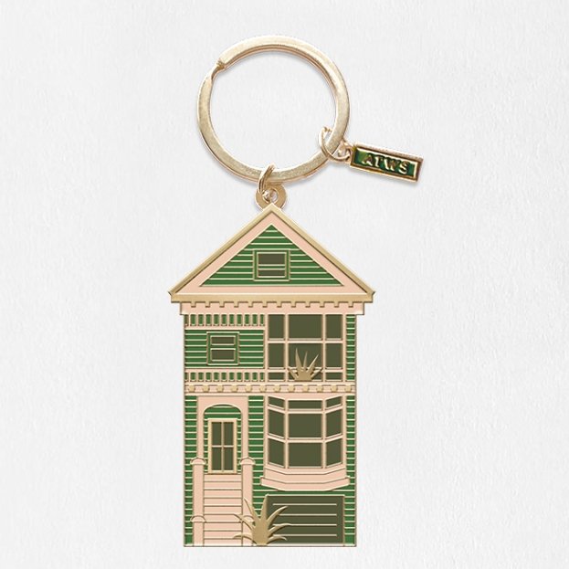 Porte-clés "Victorian house" - Cuppin's
