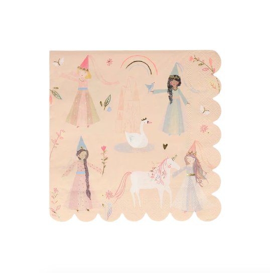 Princess Large Napkins - Cuppin's