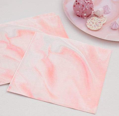 Serviettes "Marble rose" - Cuppin's