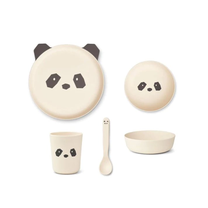 Set de Vaiselle "Panda/ crème de la crème" - Cuppin's