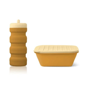 Set en silicone à emporter"Golden caramel" - Cuppin's