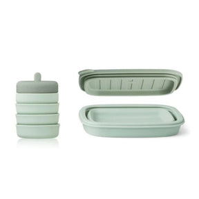 Set en silicone à emporter"green mix" - Cuppin's